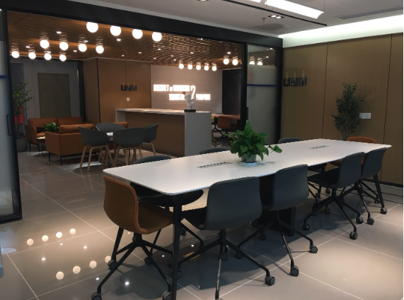 Public meeting area at ZimonAI’s Shenzhen reception address